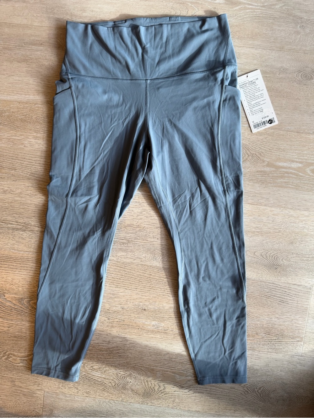lululemon Align HR 25" Pants with Pockets in Slate Blue